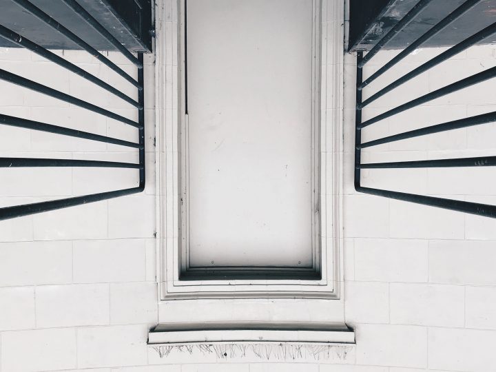 upside down door