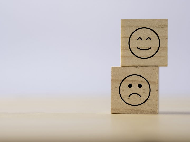 happy sad