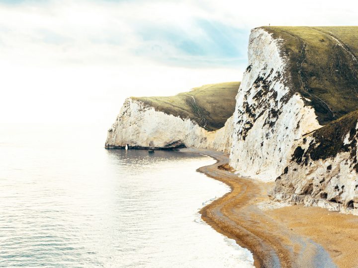 eroded coastline