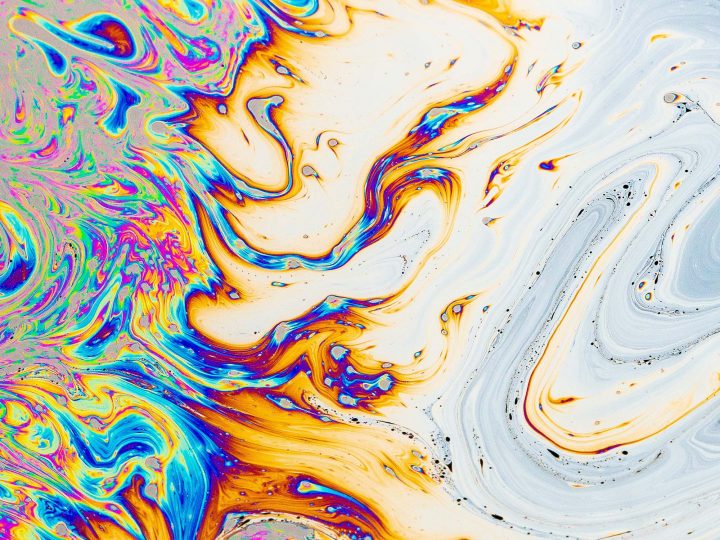 different substances joining together