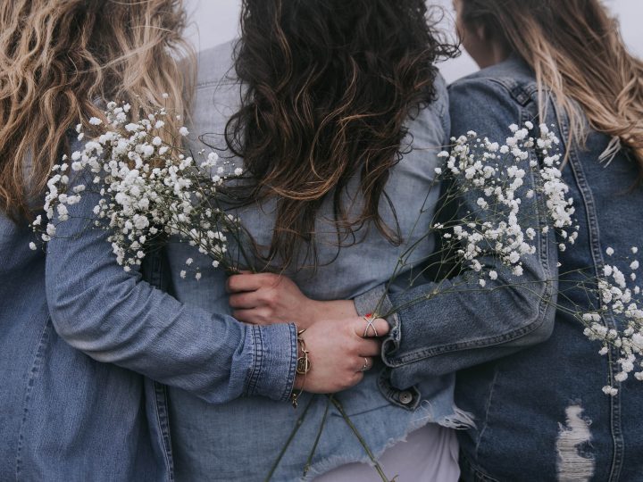 teenagers supporting one another