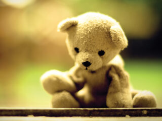teddy bear when children experience trauma